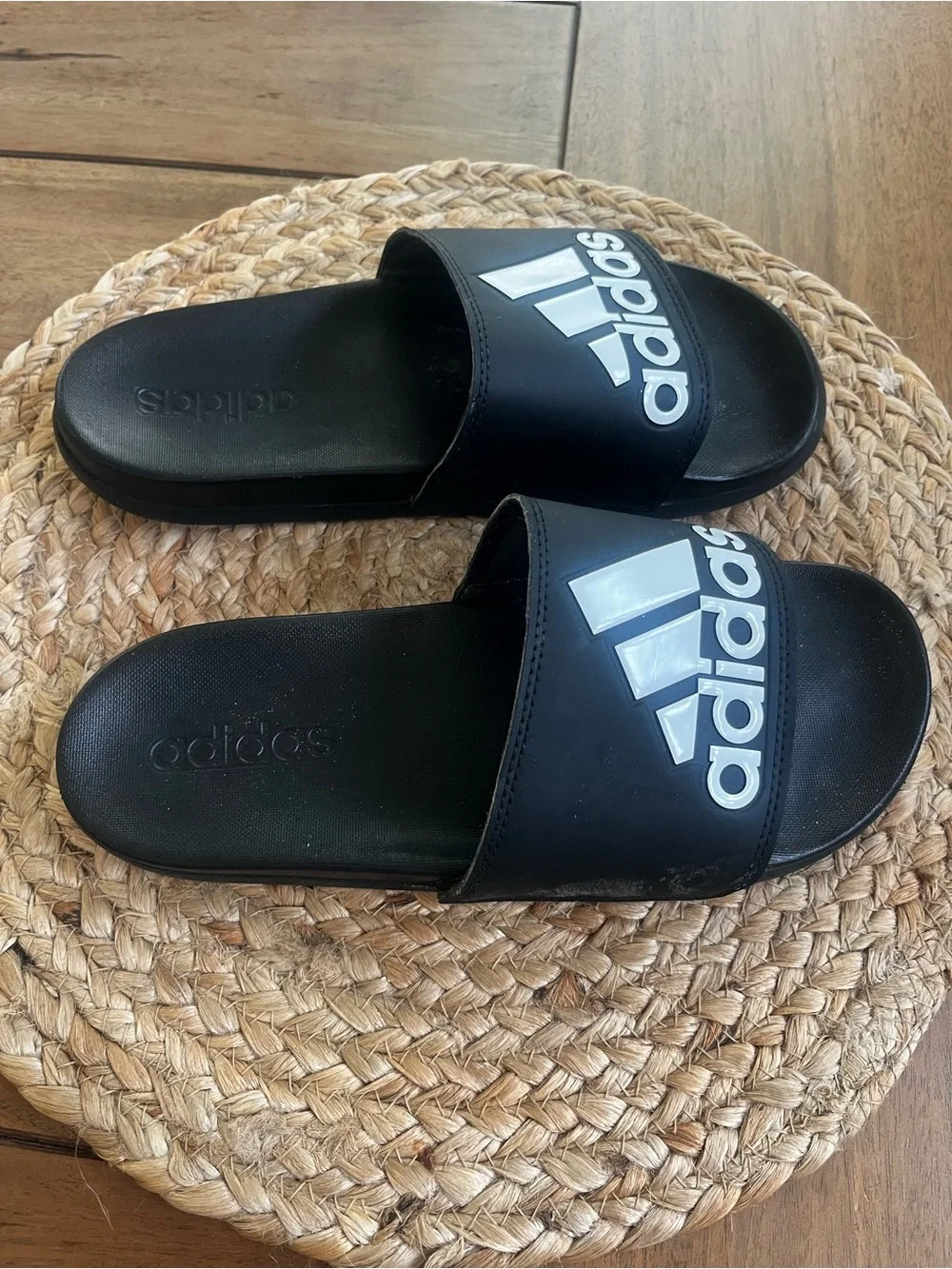 adidas white logo daily